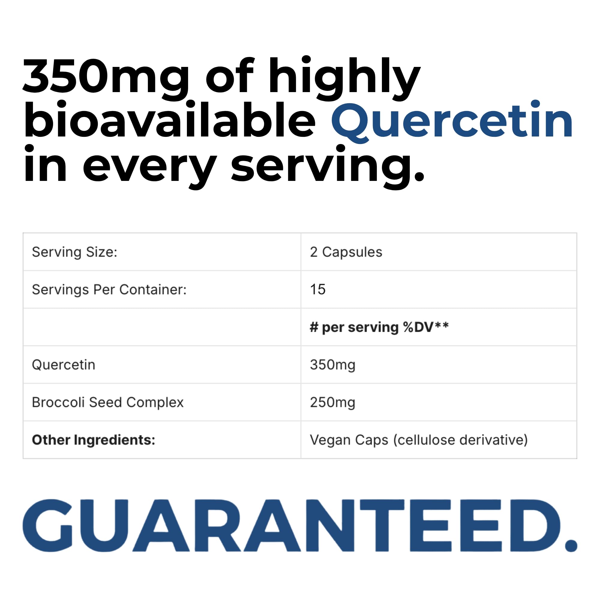 BrocElite Mara Labs QuercElite Bioavailable Quercetin | 30 Vegan Caps — Amazon image 2