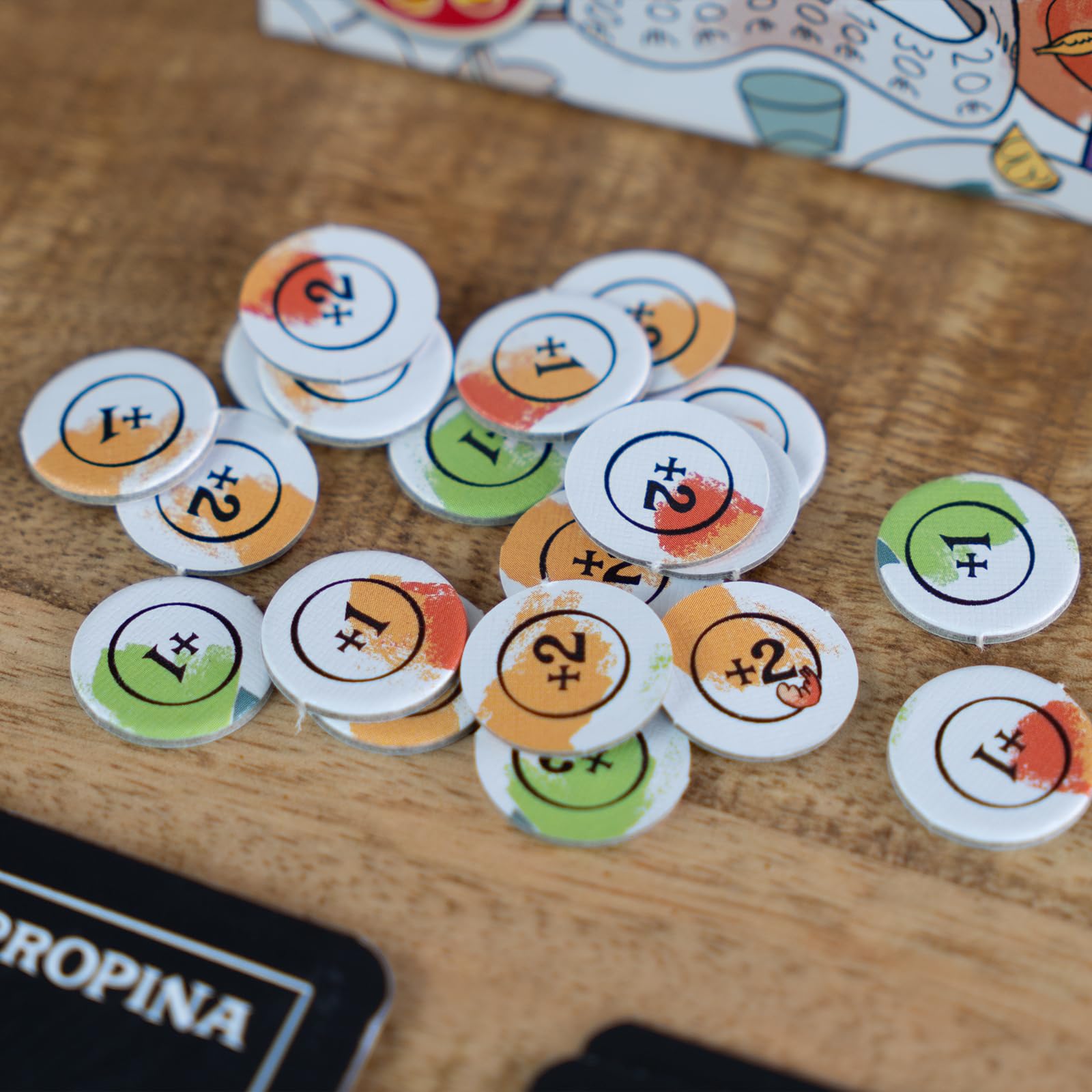 2Tomatoes Games | La Cuenta | Juego de Cartas de Tapas y Risas | Partidas Rápidas 10-20 min | ¿Quién se quedará sin dinero? | 3-8 Jugadores | Multilingüe