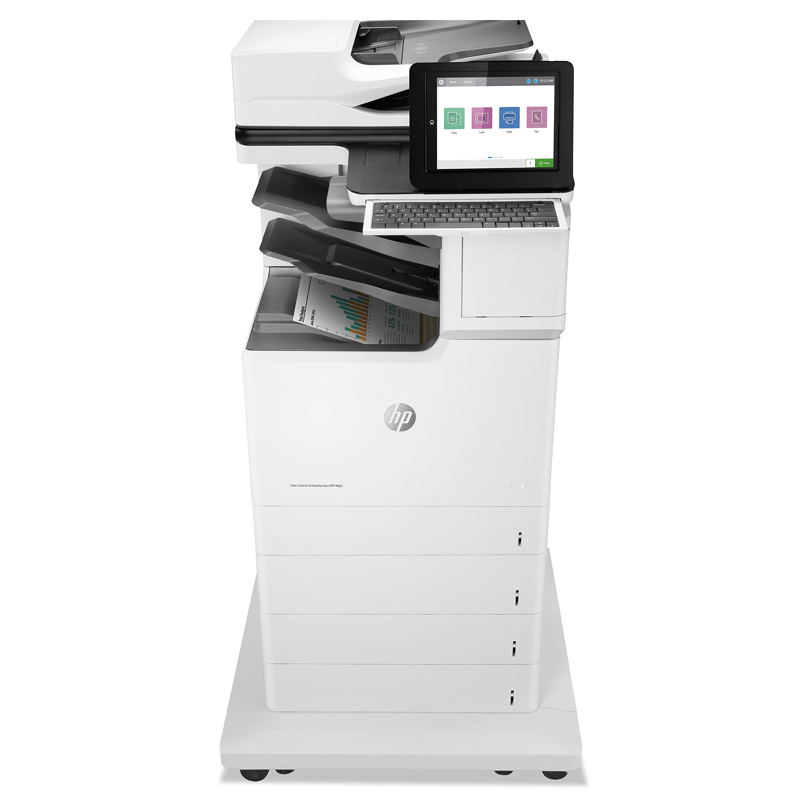Amazon.com: HP Color LaserJet Enterprise Flow MFP M681z