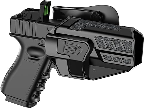 Fundas para pistola G17 G19  Compatible con Glock 17 19 19X (Gen 3-5), Glock 44 45 Glock 22 23 32 (Gen 3-4)  Funda OWB de ajuste ajustable  Fundas