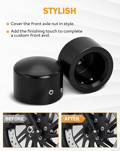 Miniatura 7 de PBYMT-tapa de tuerca de eje -1031, Negro 02