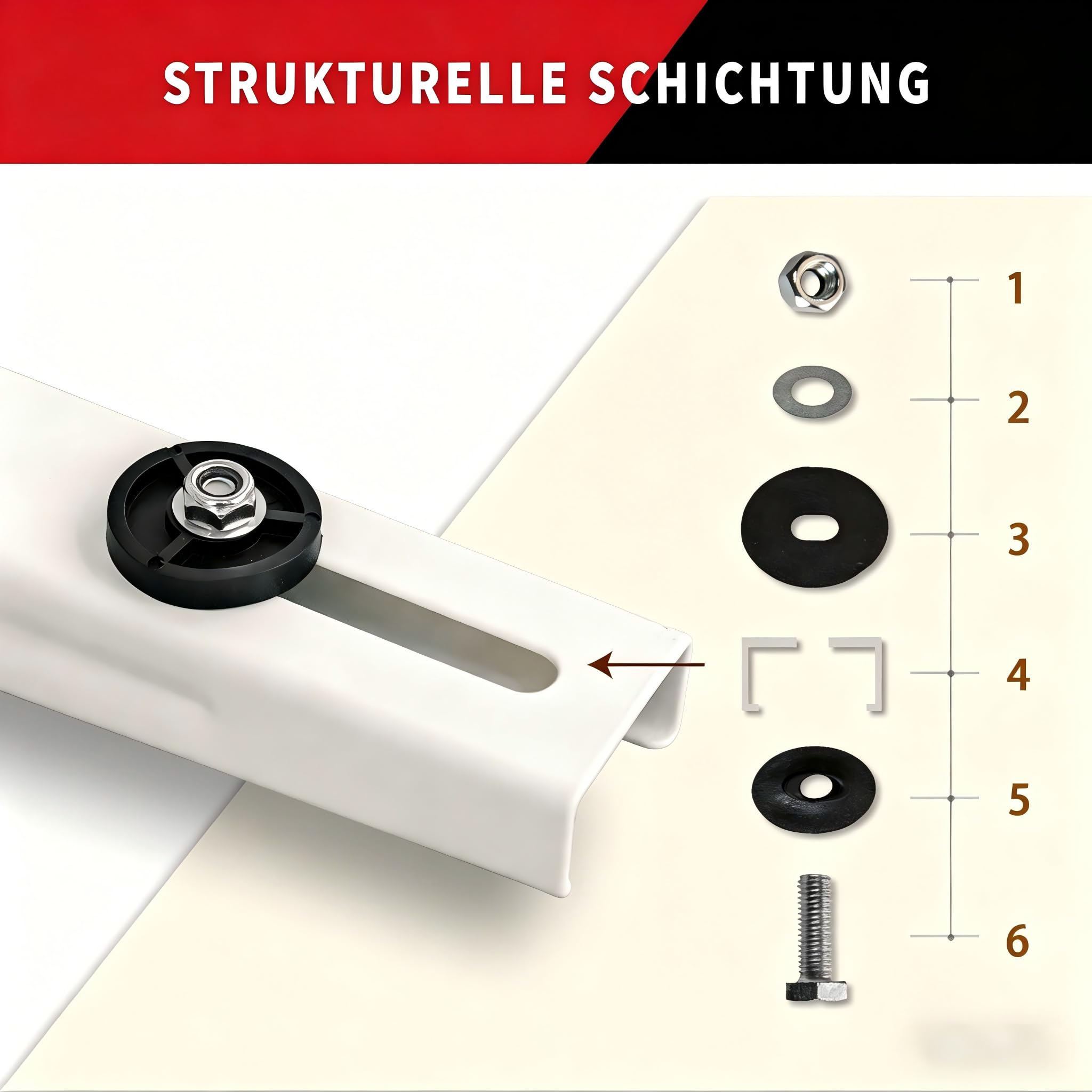 Wostore Support mural universel pour appareil extérieur de climatisation 550 mm 9000-36000 BTU jusqu'à 160 kg, console murale pour climatisation split et pompe à chaleur robuste et stable (blanc 550