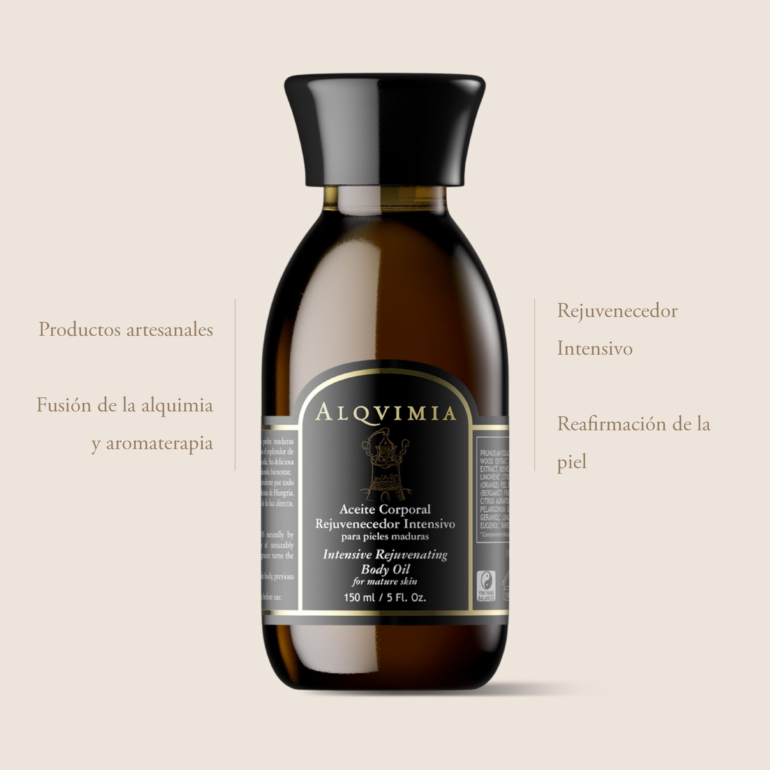 Olio Corpo Ringiovanente Alqvimia (150 ml)