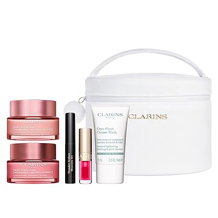Clarins Multi-Active Day Moisturizer with Niacinamide | Smooth Fine Lines | Visibly Tighten Pores | Even Tone and Texture | Boost Glow | Strengthen Moisture Barrier
