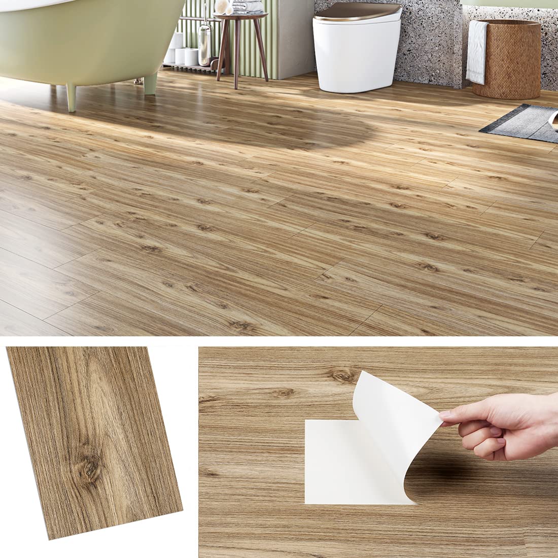 Peel And Stick Wood Flooring: Easy Home Transformation