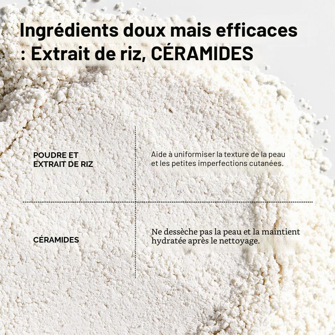 Anua Nettoyant Visage Enzyme de Riz – Poudre Nettoyante Exfoliante Douce, Éclat du Teint, Soin Visage pour Peau Sensible, Skincare Coréenne, 40g