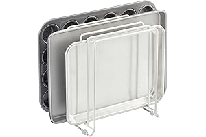 mDesign Cookie Sheet Divider: Revitalize Kitchen Organization