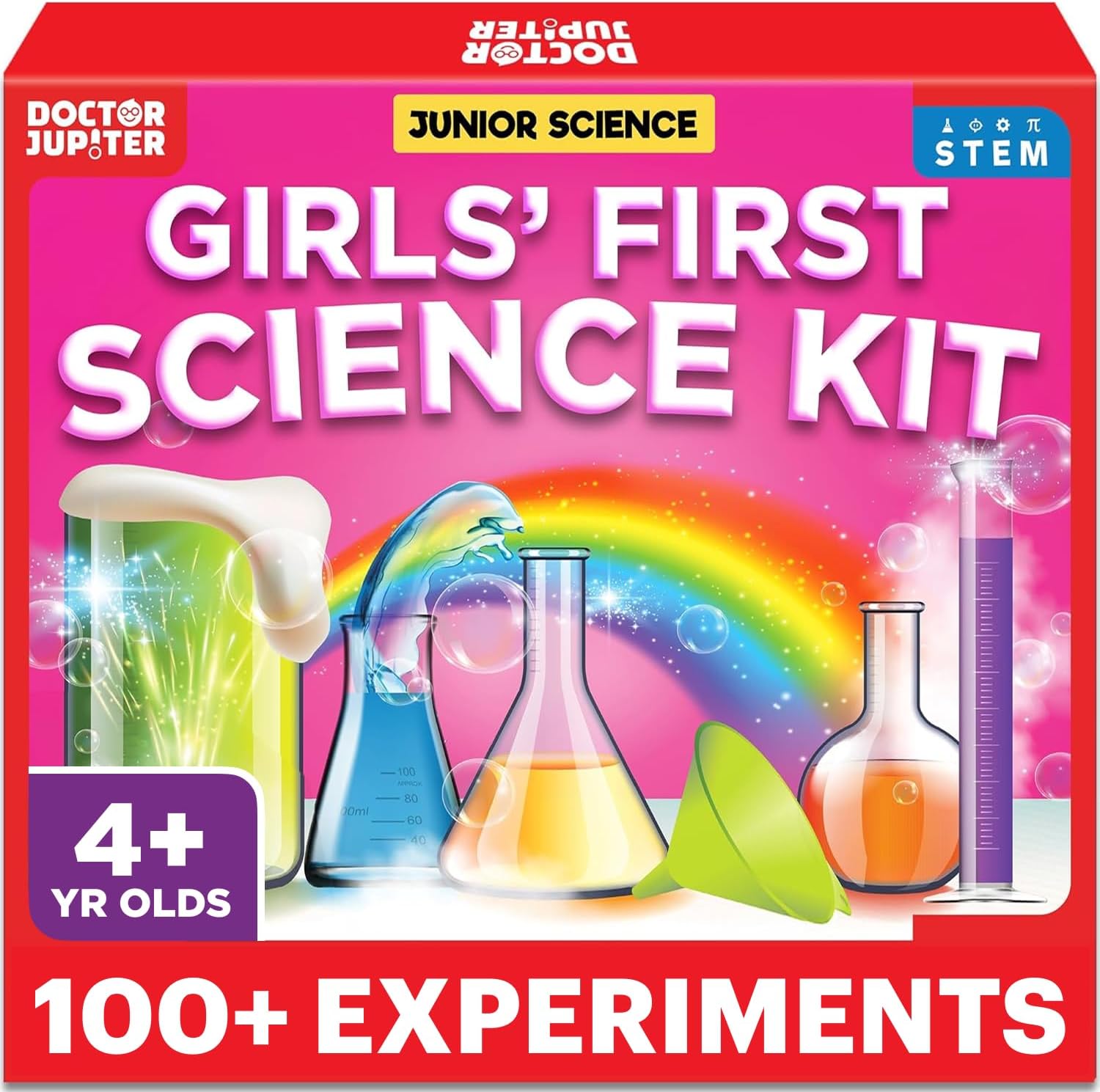 Doctor Jupiter Toy Science Kit for Girls Age 4-5-6-7-8 | Birthday Gifts for 4 to 8 Year Old Kids | Learning & Education toys