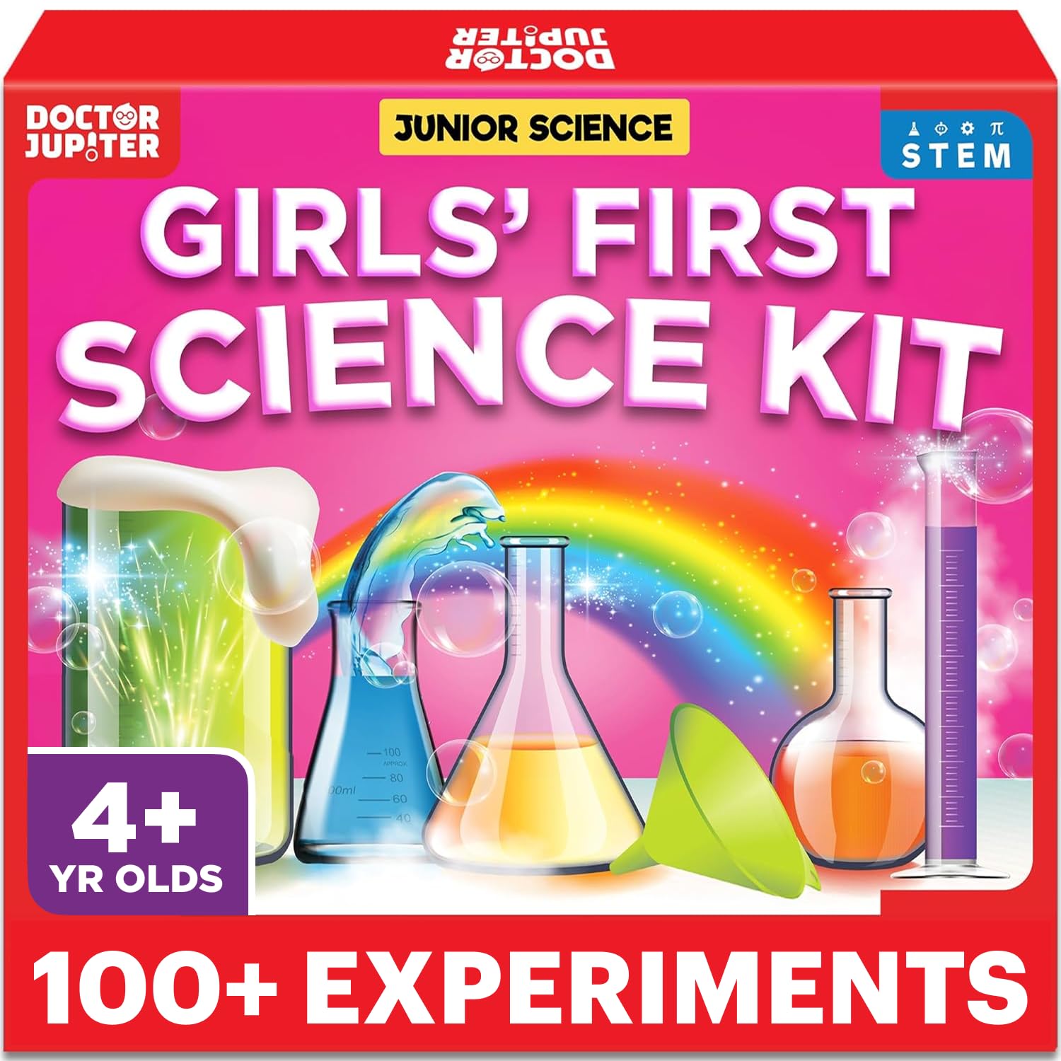 Toy Science Kit for Girls Age 4-5-6-7-8 | Birthday Gifts for 4 to 8 Year Old Kids | Learning & Education toys