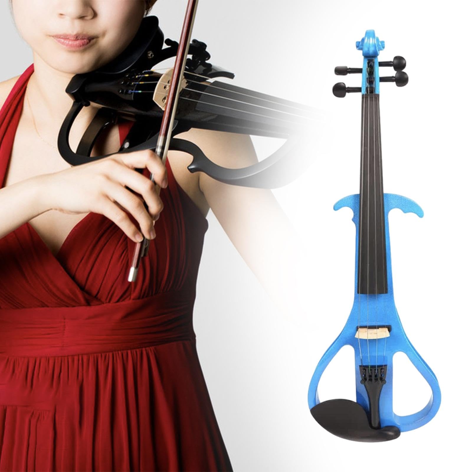 Amazon | Jiswhisker エレクトリックバイオリン、4/4サイズ、ステージ