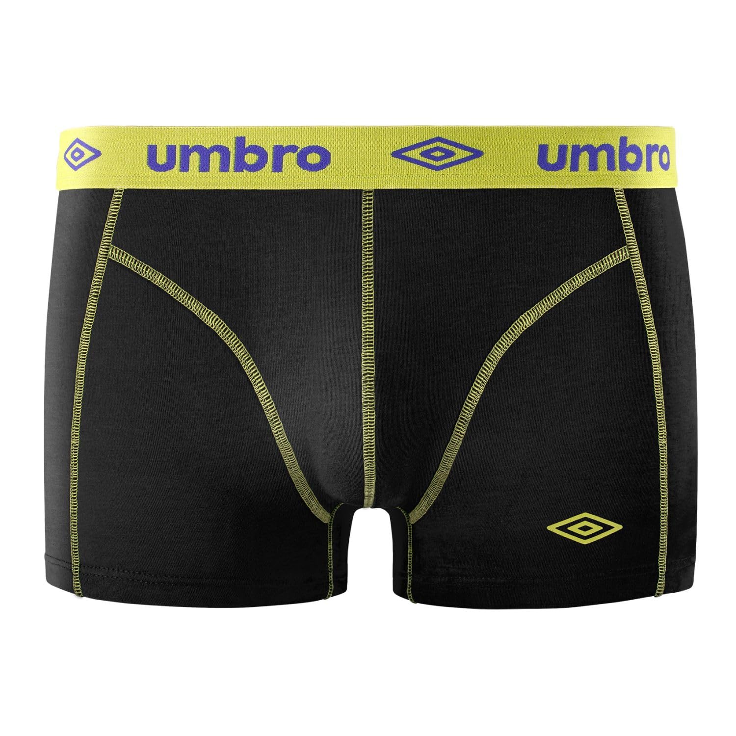 Umbro Boxer Homme Coton, Caleçon Homme, Peaux-sensibles, Anti-Irritation (Lot de 4)