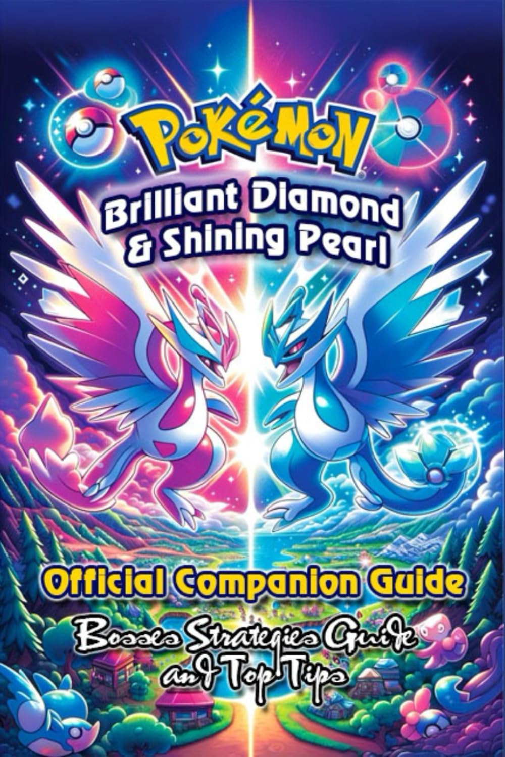 Official Companion Guide for Pokemon Brilliant Diamond & Shining Pearl (New Updated)