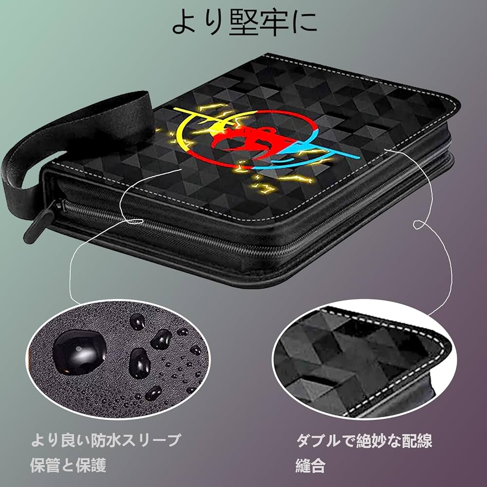 ねおけら様 コレクションファイル　9個 Amazon.co.jp: カードファイル,9つのポケットに900枚のカードを