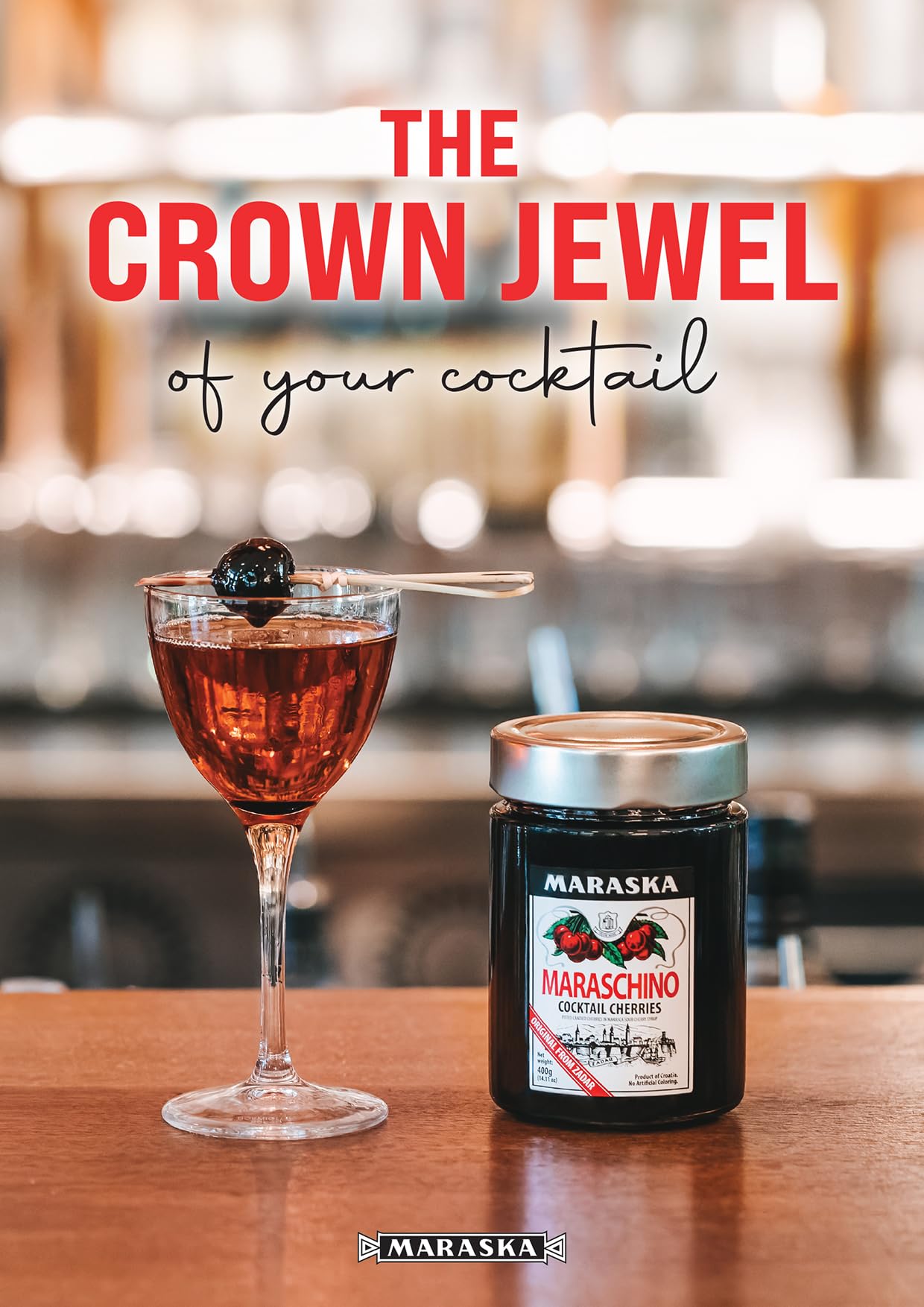 Amazon.com : Maraska Maraschino Cocktail Cherries : Grocery