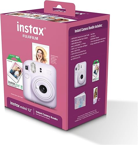 Miniatura 8 de Fujifilm Instax Mini 12 Purple Holiday Bundle 2023