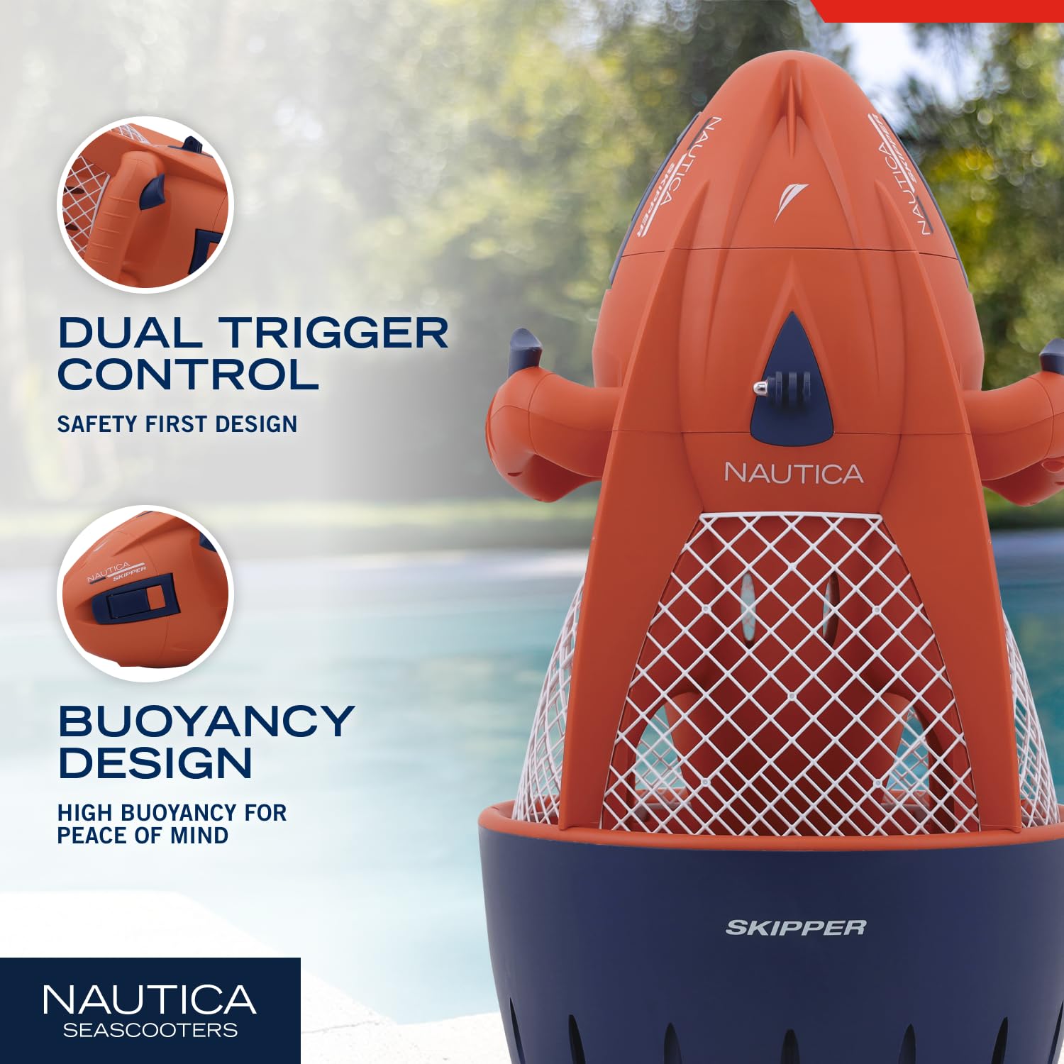 Amazon | Nautica Skipper Seascooter | Nautica | ダイビング 