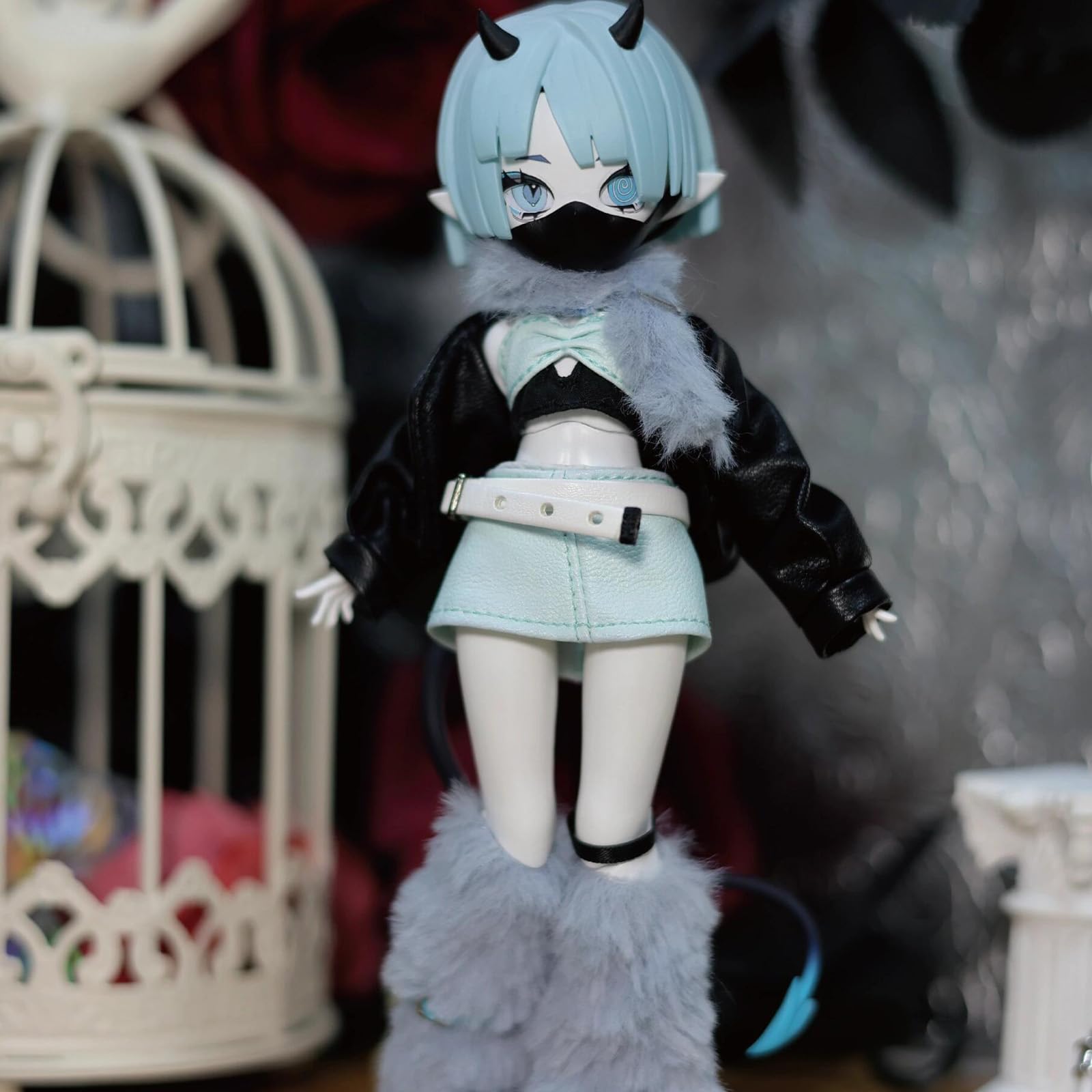 Amazon | Bahomu ドール悪魔角シリーズ BJD可動関節人形 1/8スケール
