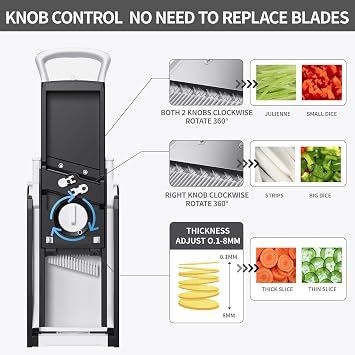 Fresh Meat Slicer +upgrade mandoline slicer 03 white