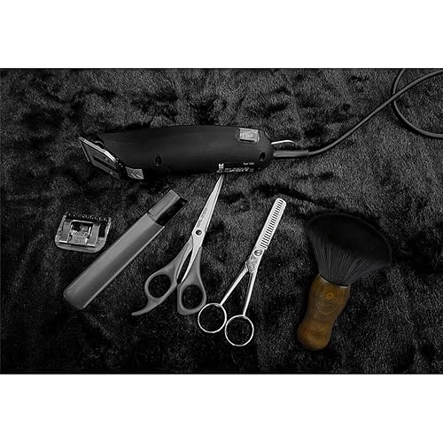 Miniatura 8 de Yebeauty - Cepillo de pelo suave grande para cortar el cabello, cepillos de barrido de pelo con mango de madera de fibra natural