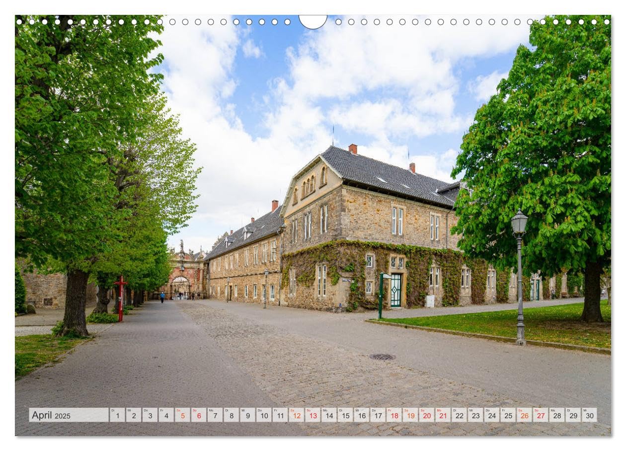 Bückeburg Impressionen (Wandkalender 2025 DIN A3 quer), CALVENDO Monatskalender: Ein fotografischer Rundgang durch das schöne Bückeburg (CALVENDO Orte)