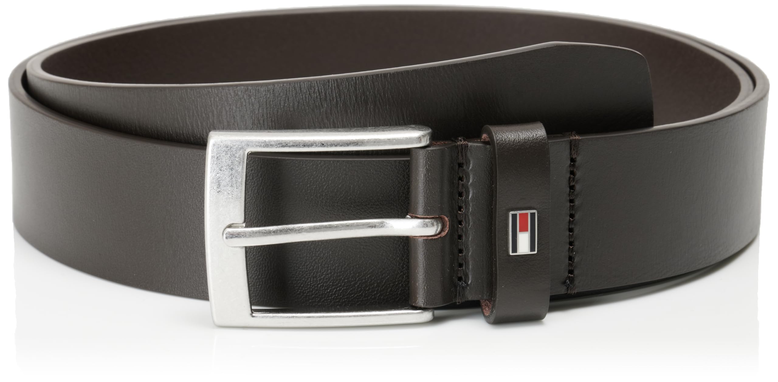 Tommy Hilfiger Men’s Adan Belt Gift Set, Brown (Testa Di Moro), 43,3 inches