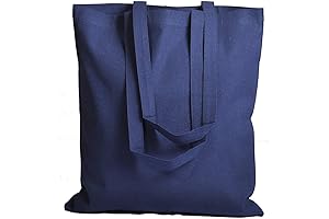 Premium Navy Tote Bags: Reusable Grocery Shoppers' Delight