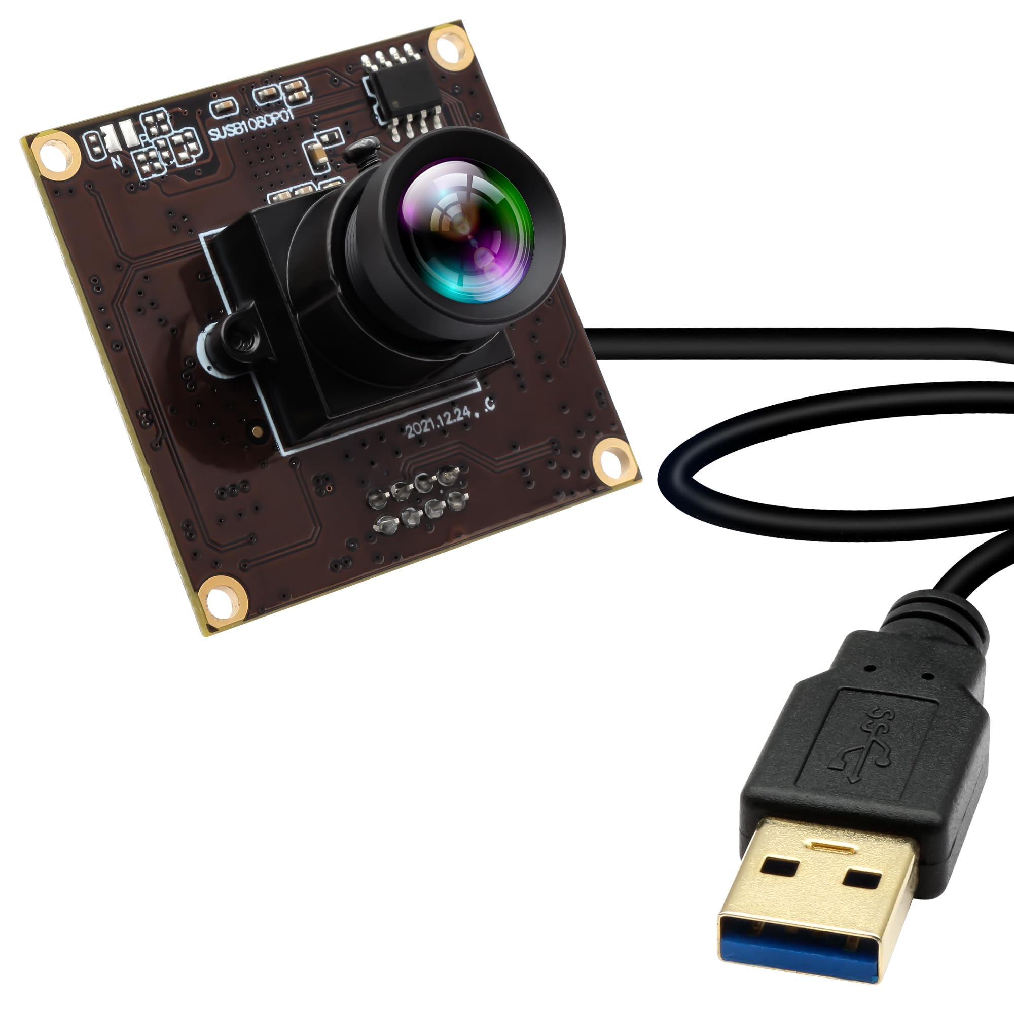 Amazon.co.jp: ELP 非歪みウェブカメラ USB3.0 200万画素 CMOS