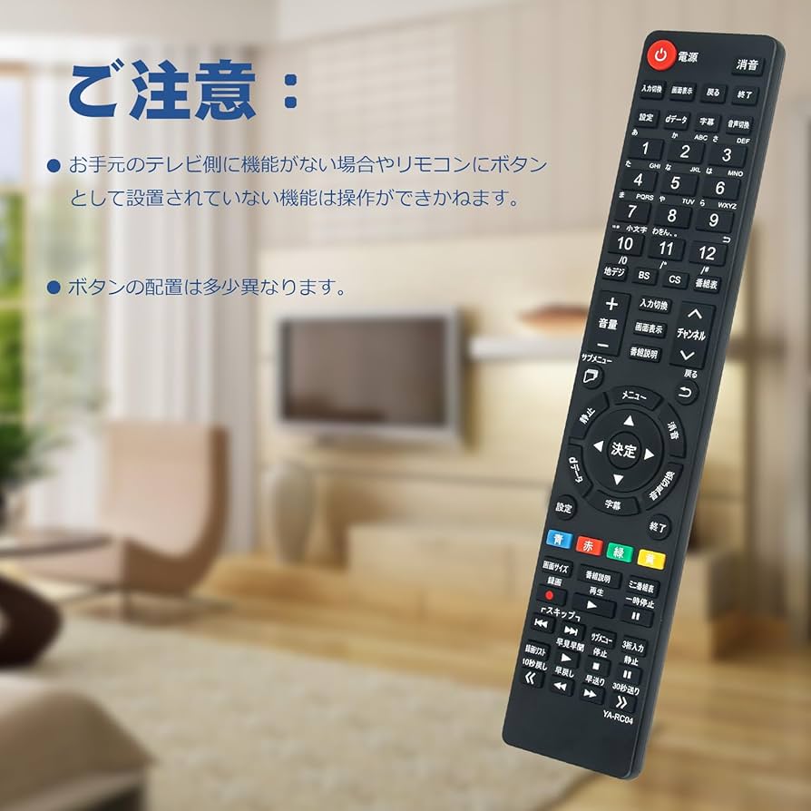 Amazon | PerFascin 代替リモコン QRS-RC01 QRC-RC04 FITS FOR