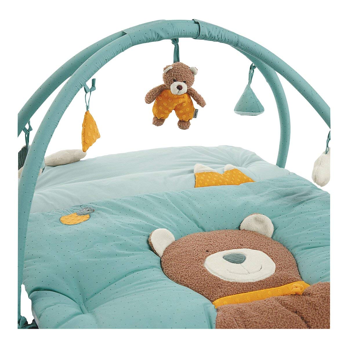 Sterntaler Arco y Manta con Juegos Oso Ben, Edad: 0-18 Meses, 100 x 80 cm