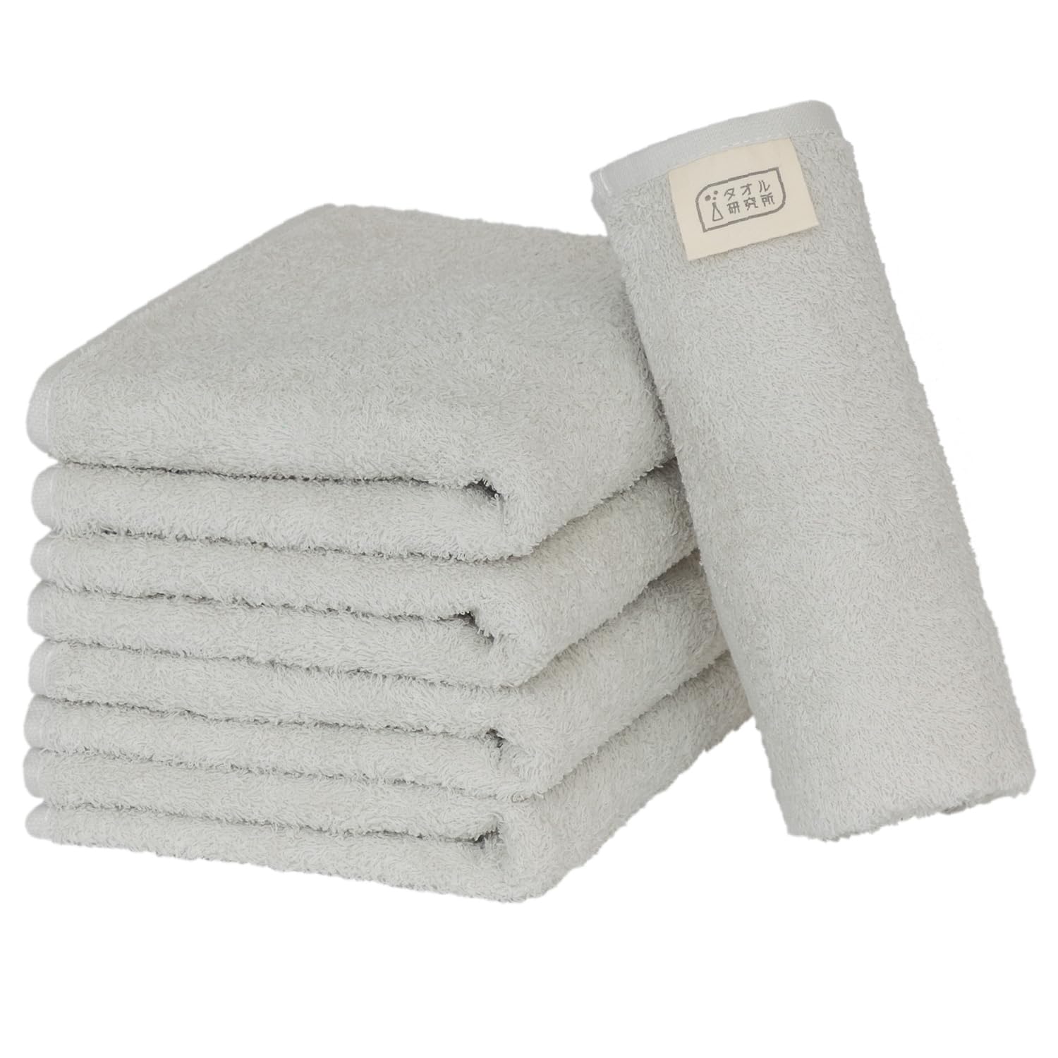 Amazon｜タオル研究所 [軽さの理由] #006 フェイスタオル 白樺色