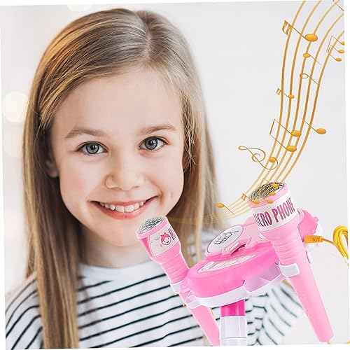 Miniatura 8 de ERINGOGO Juguetes de karaoke para niños, juguetes para niños, juguetes para niños, juguete para cantar, micrófono, juguete, música, juguete,