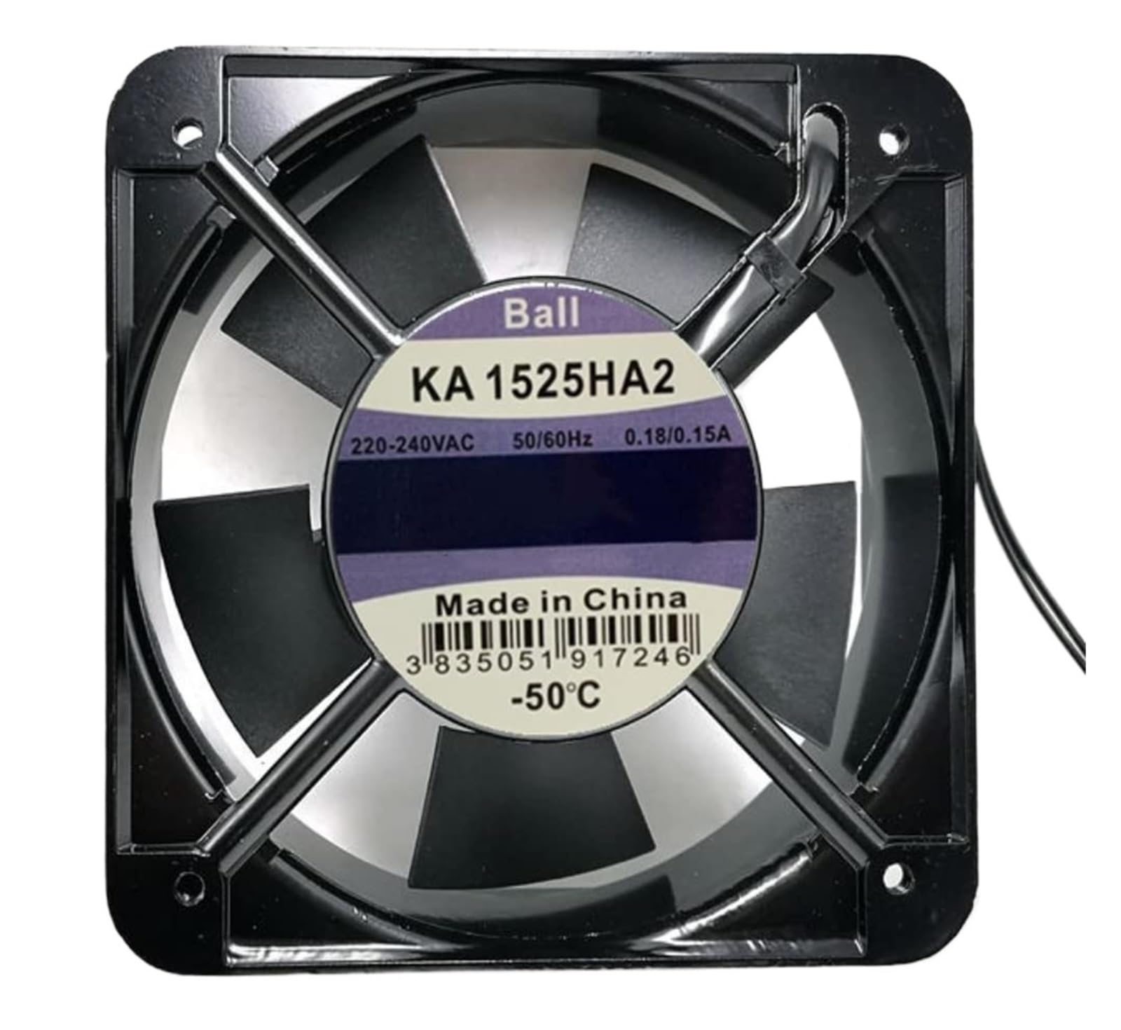 YMUGUEGH KA1525HA2 220V 0.25A/0.23A cooling fan