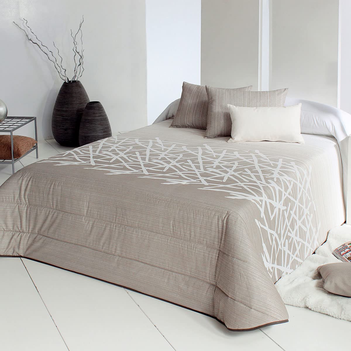 Edredón Edgar 3B - Cama 150 Cm - Color Beig C01