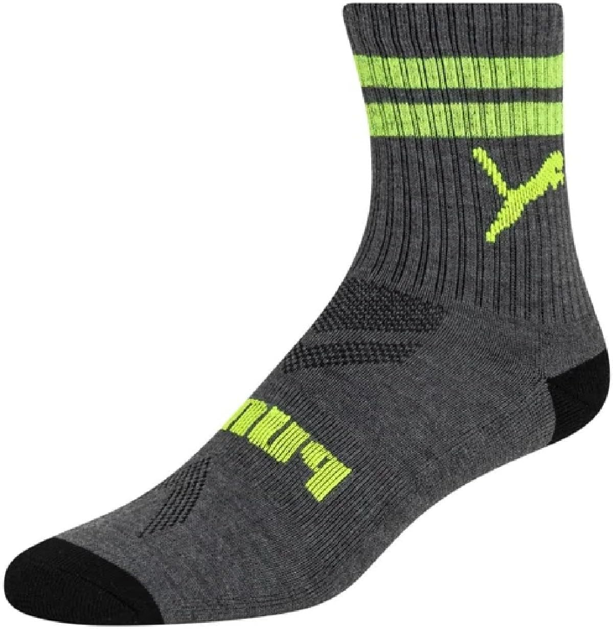 Puma Boys Low Crew Socks, 10 pairs, Kids Size 9-3.5 - Image 5