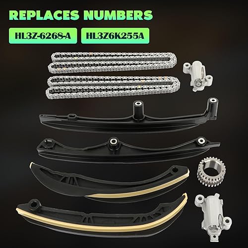 Miniatura 4 de SCITOO Kit de cadena de distribución HL3Z-6306-A para Ford para F150 3.5L 2017-2021, para Ford para Expedition 3.5L 2017-2021, para Lincoln para