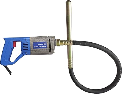 Inditrust TMG-EV-777 Heavy duty 1200W 35mm Concrete Electric Concrete Vibrator machine with Rod Pistol Grip Drill (35 mm Chuck Size)