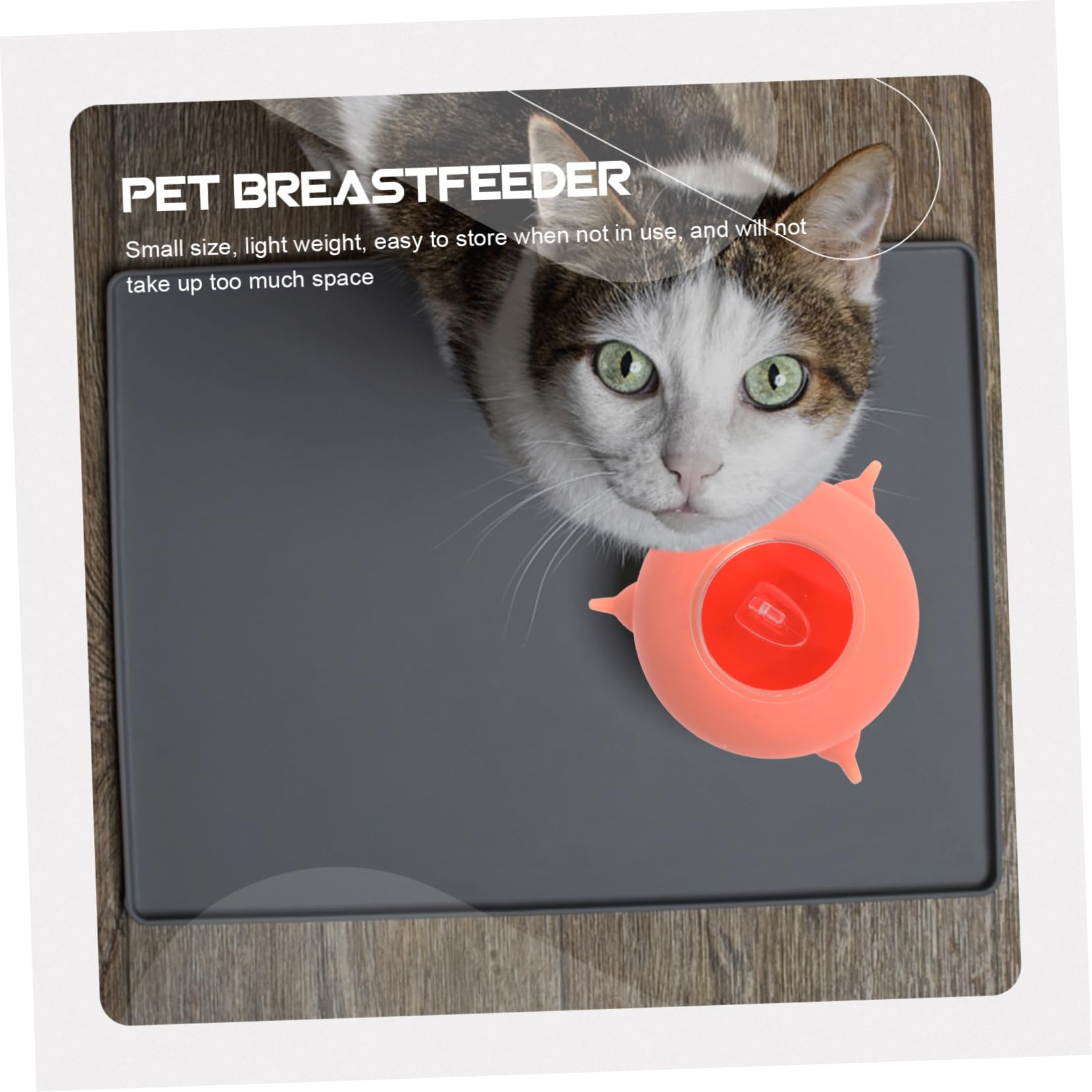 Biberon Leggero e Facile da Pulire per Piccoli Animali in Silicone per Allattamento Accessorio per L'addestramento dei Cuccioli