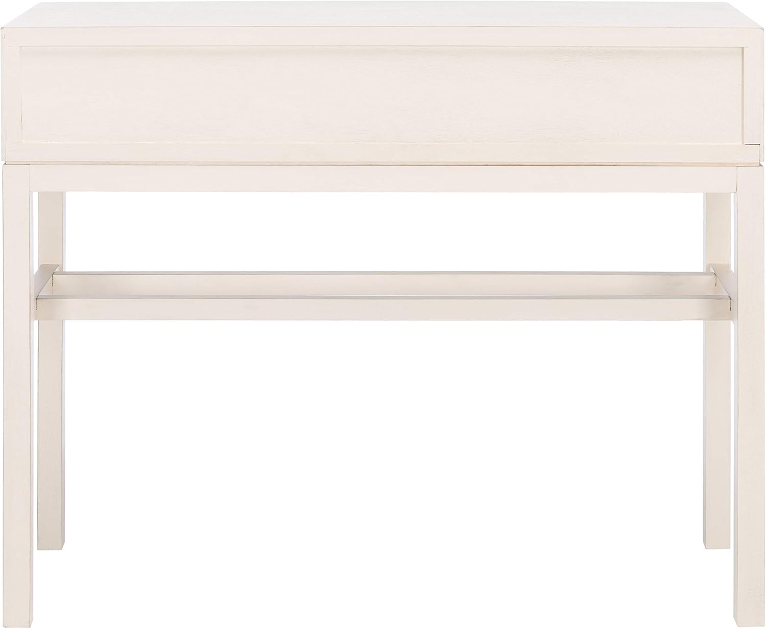 SAFAVIEH Home Collection Ajana Distressed White 2-Drawer Console Table