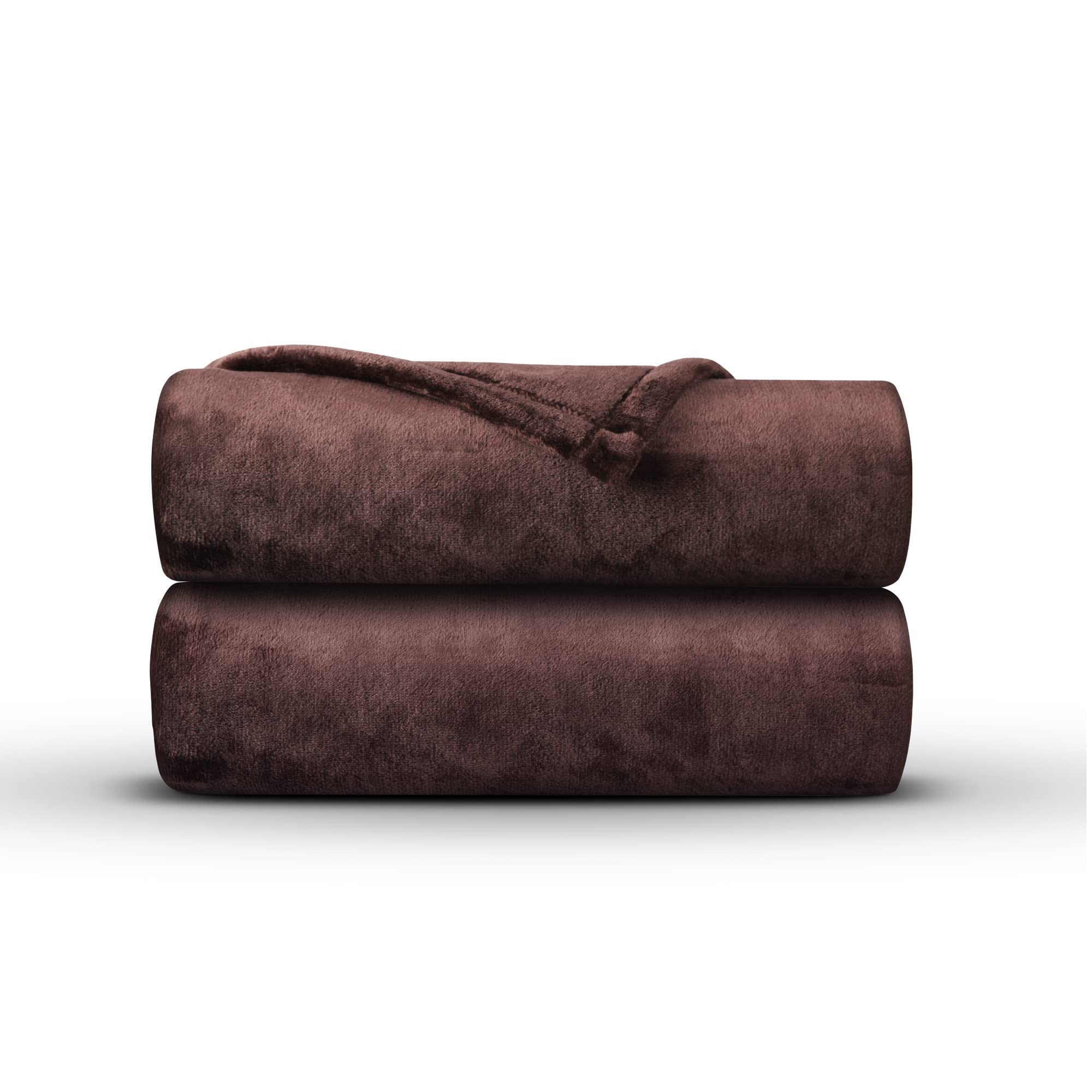Bestlivings Kuscheldecke Mirabella – Cashmere-Touch, 220 × 240 cm, Braun
