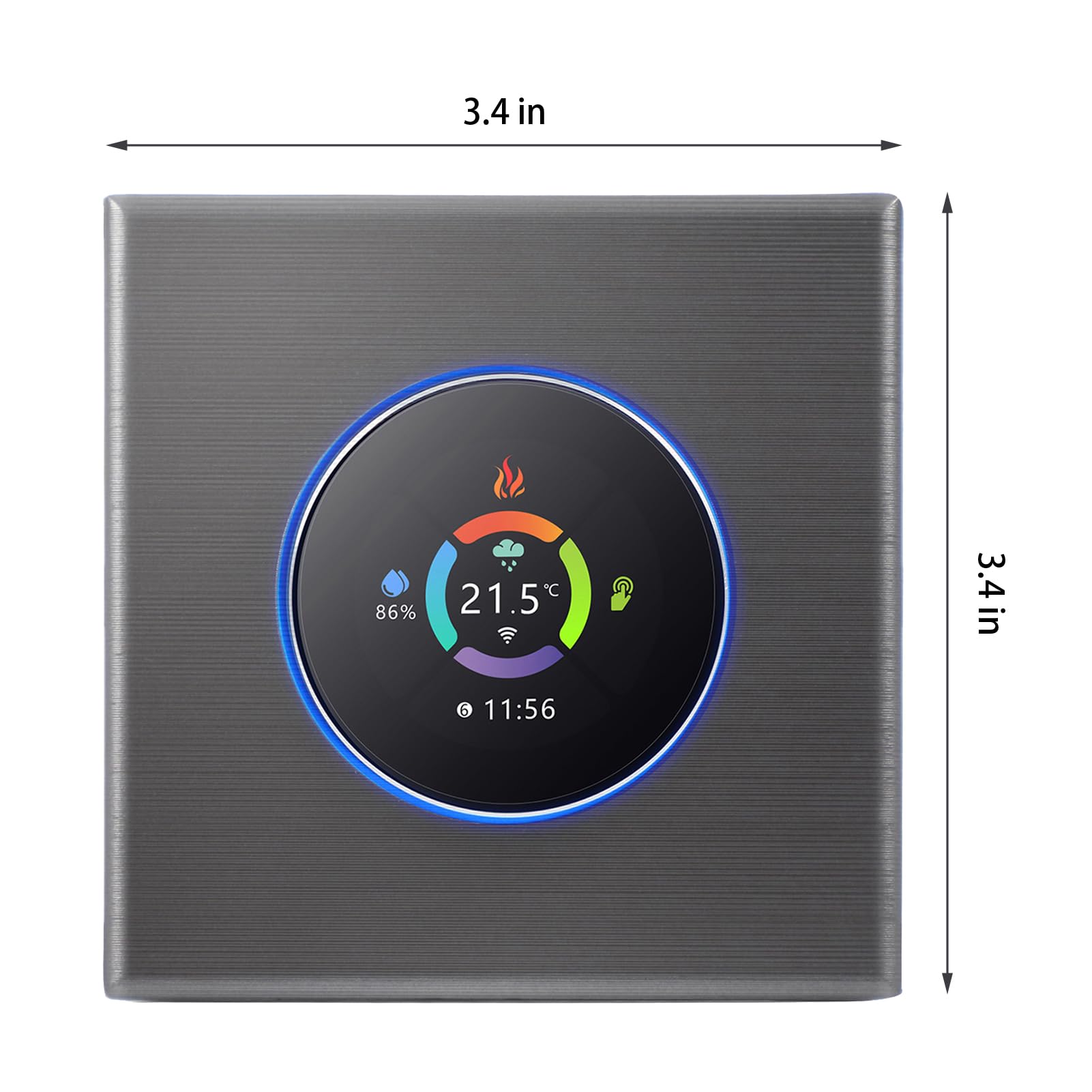 Termostat Smart Home System, Termostat Wi -Fi Współpracuje z Programowalnym Termostatem Kontrolerem Temperatury z Dowództwem Głosowym i kontrolą Współpracy dla Rodziny (Ogrzewanie podłogi