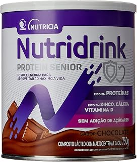 Suplemento Adulto Protein Senior Chocolate 750G, Nutridrink, 750