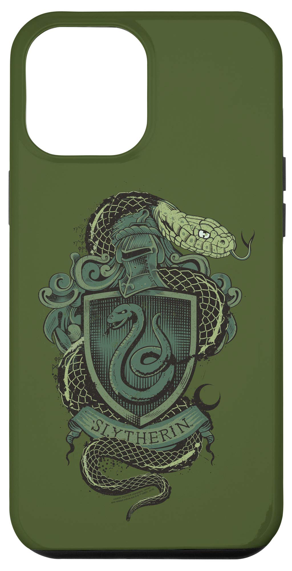 Iphone 12 Pro Max Harry Potter Slytherin Snake Crest Case