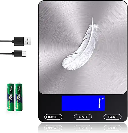 Food Scale -33lb Digital Kitchen Scale for Food...
