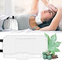 Vista 22 de Paquete de aceite de ricino reutilizable orgánico para desintoxicación del hígado, menos desorden, correa elástica, algodón suave, antifugas