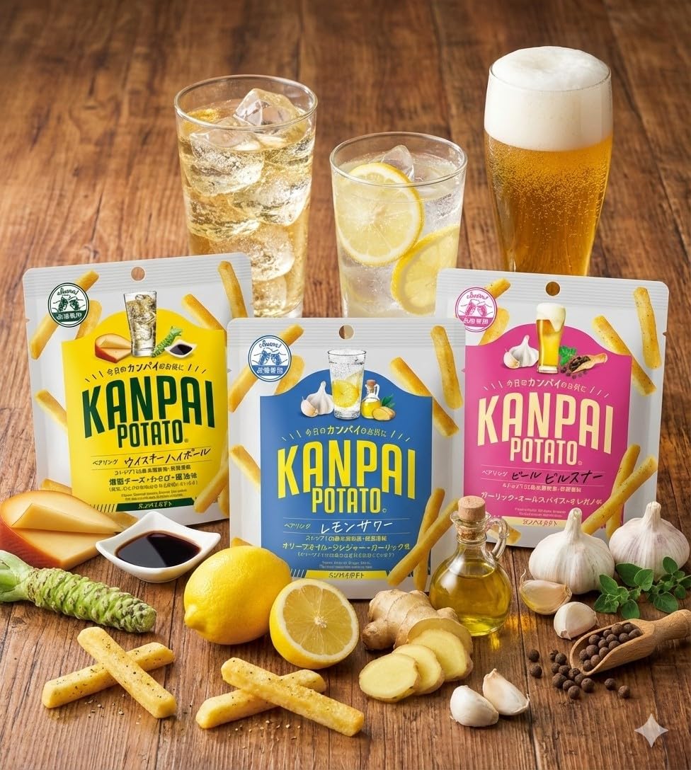 Amazon.co.jp: KANPAI POTATO 小袋 レモンサワー専用 30g×6袋 : 食品