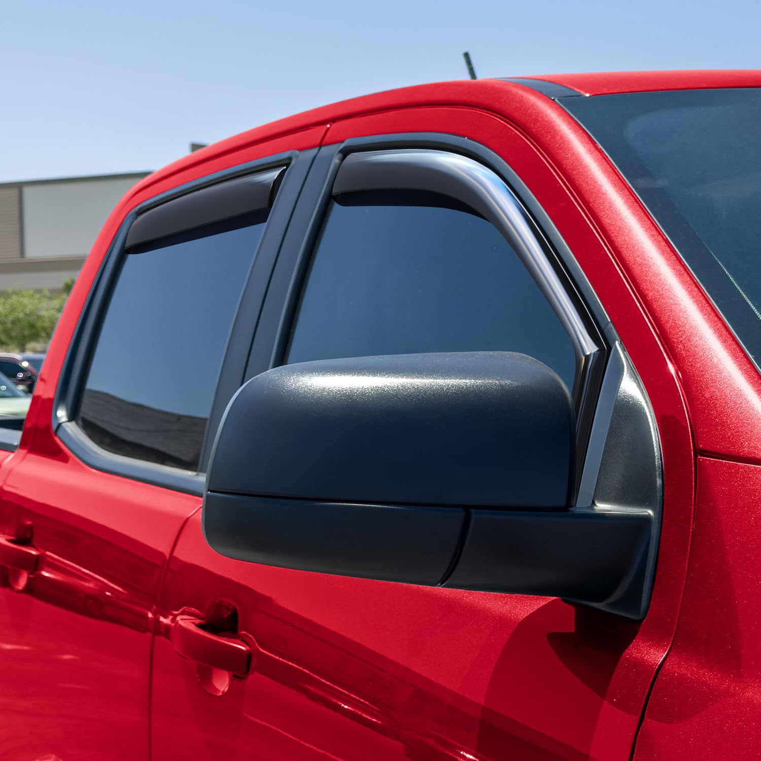 Voron Glass Deflectores para/Compatible con Ford Ranger 11-22 en Canal 4ud