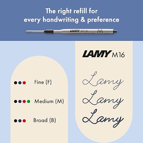 Miniatura 5 de LAMY Bolígrafo a base de aceite, Noto, Imperial Blue, L283IB