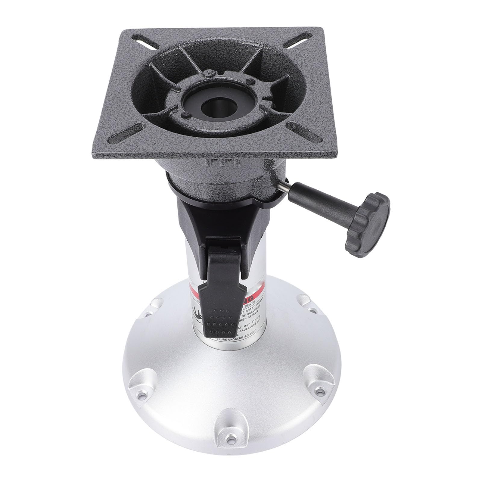 BSTiltion Boat Seat Pedestal Adjustable Height Aluminum Alloy 360° Rotation for Marine Use 13-18in 1 Unit