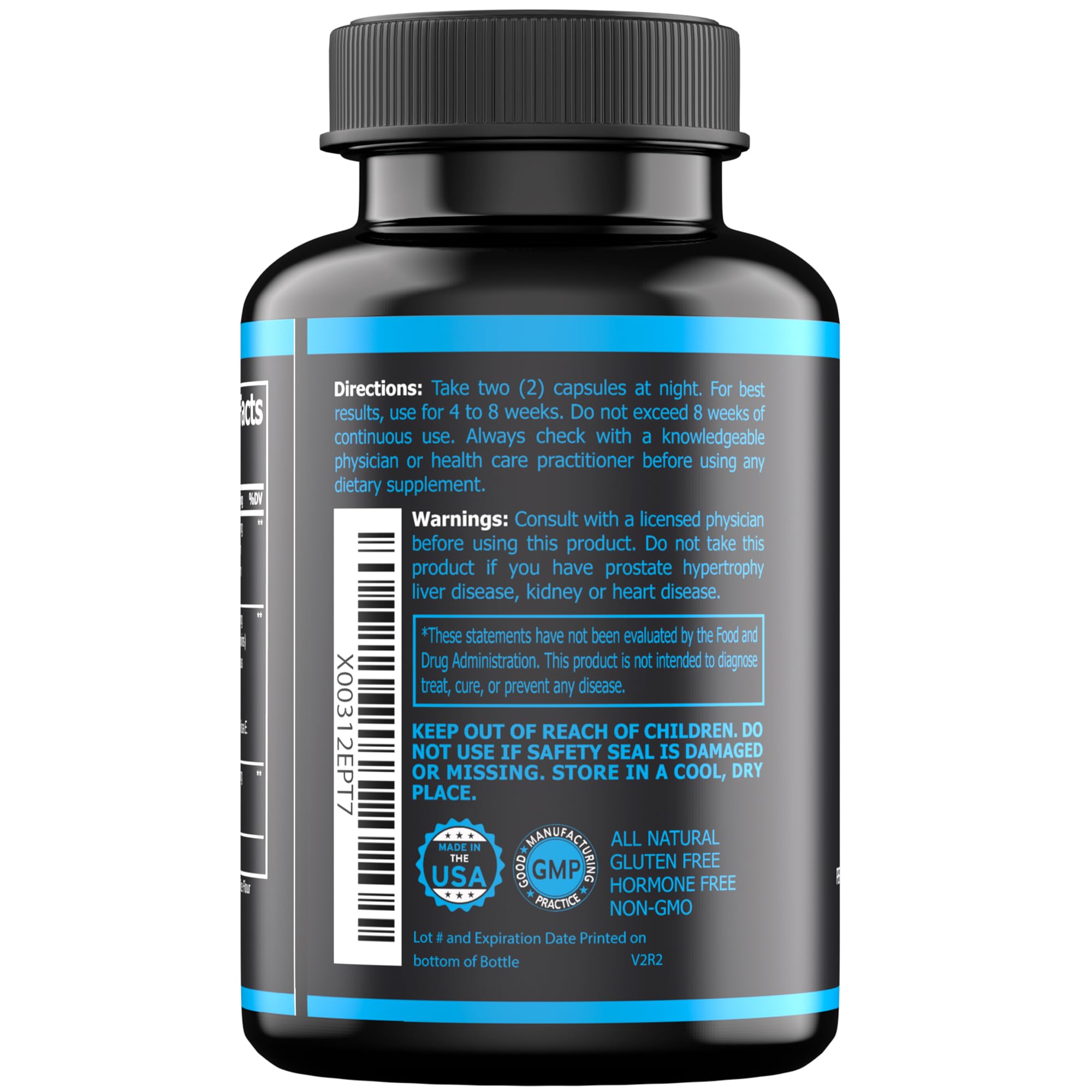 PCT Supplement for Men, Testosterone Support & Estrogen Blocker, 60ct — Amazon image 7