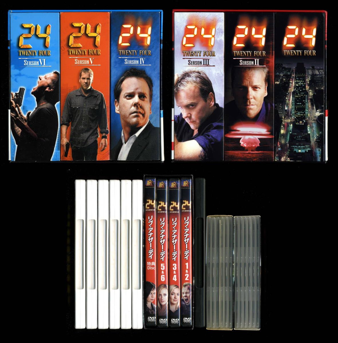 24-TWENTY FOUR-シーズン1 ～8リブアナザーディ、コンパクトDVDBOX